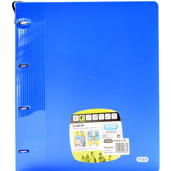 carpeta_elba_a4_4_anillas_click_con_cinta_azul_opaca